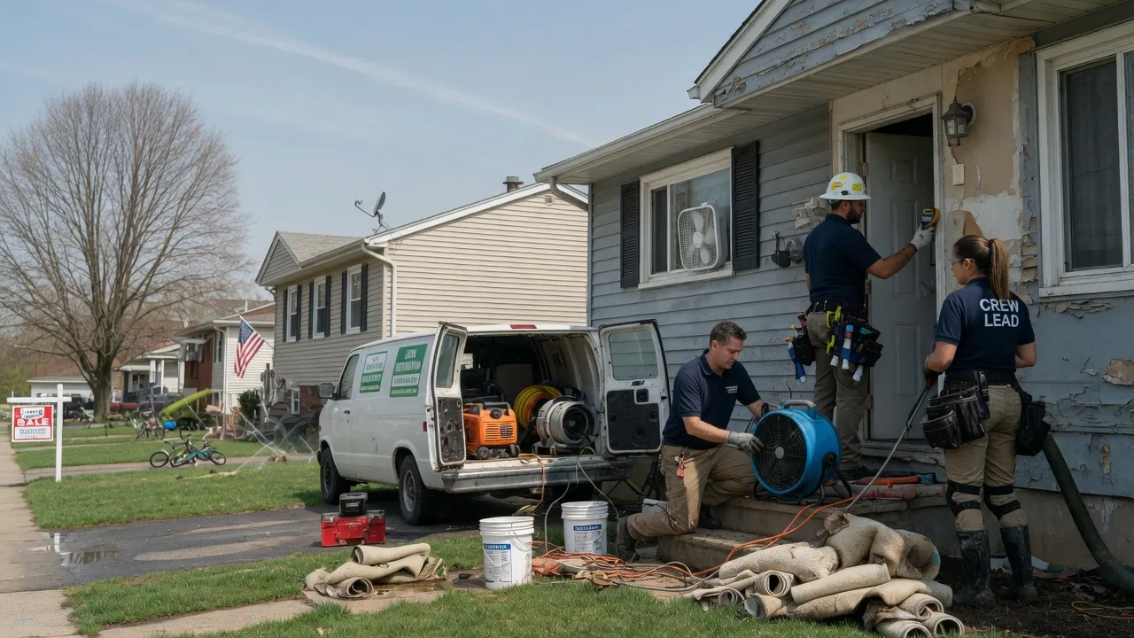 Flood Cleanup in Villa Maria, PA near me