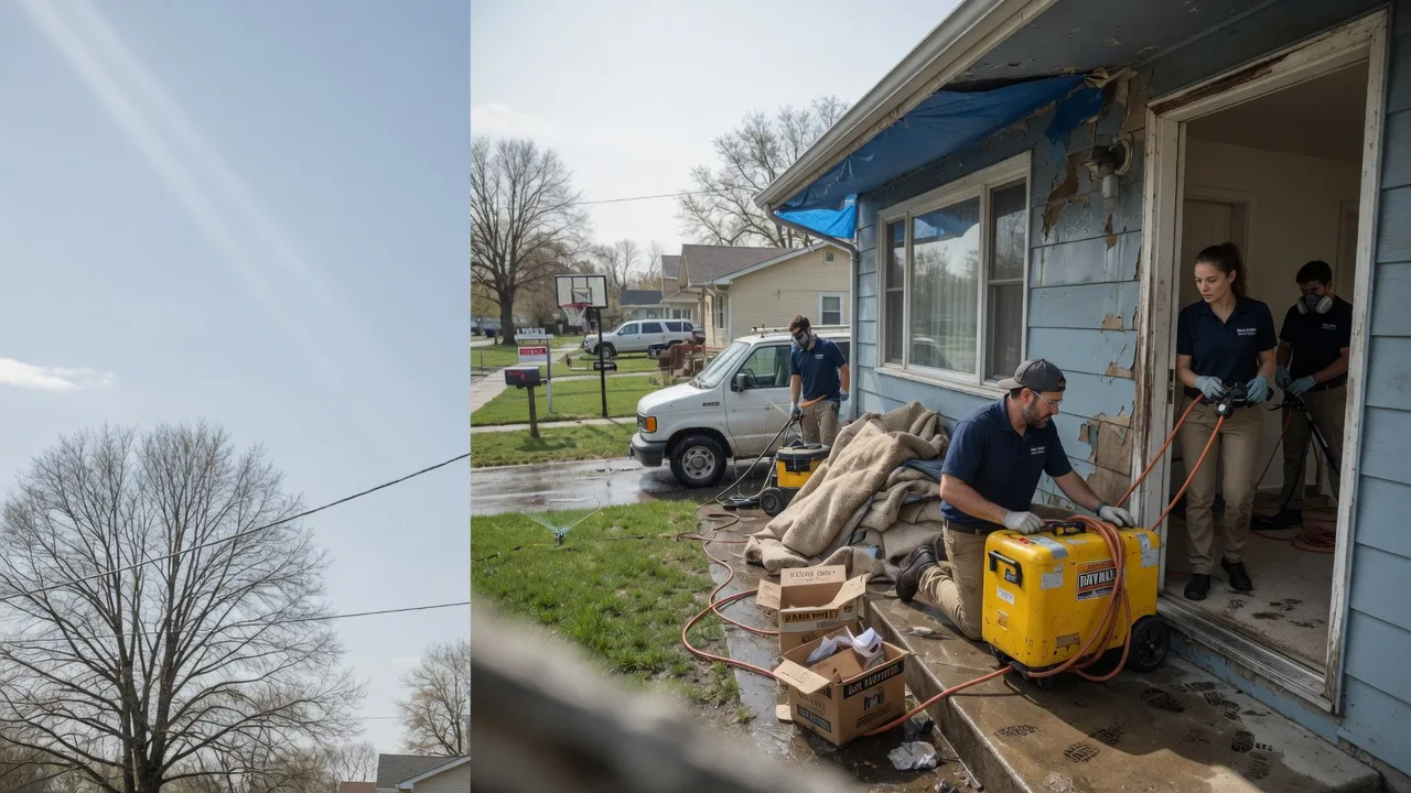 Basement Flood Cleanup in Villa Maria, PA near me